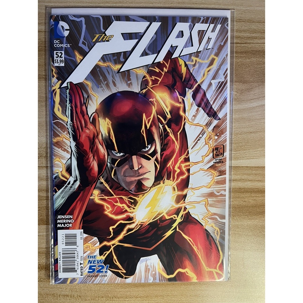 THE FLASH #52 VARIANT FINAL ISSUE OF NEW 52 SERIES.